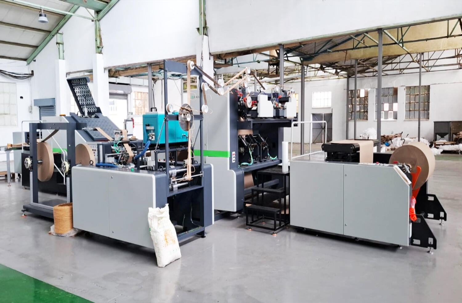 SA Packagaing P_07 Paper Bag Making Machine